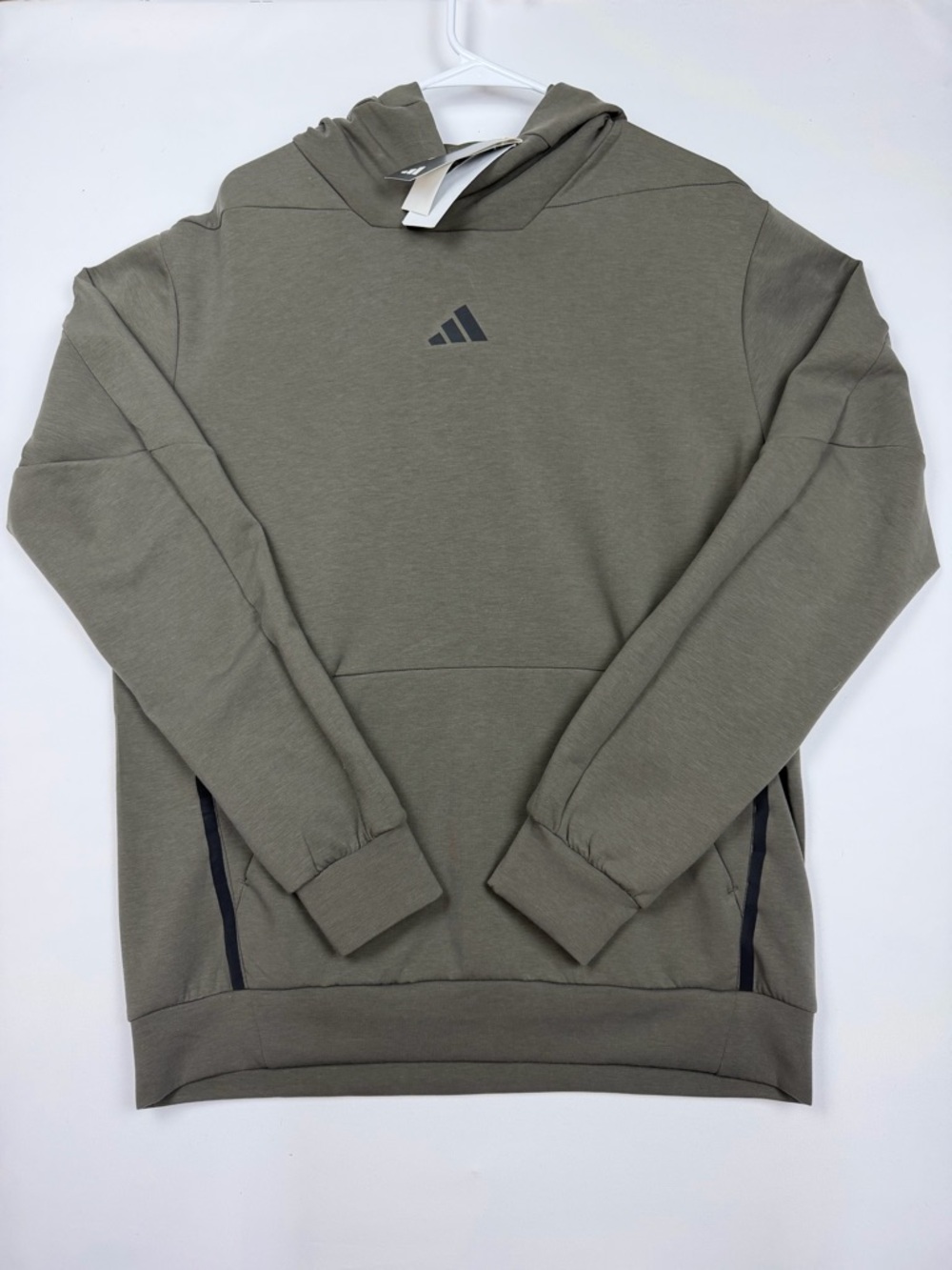 adidas Shadow Olive D4T Hoodie in Dark Olive